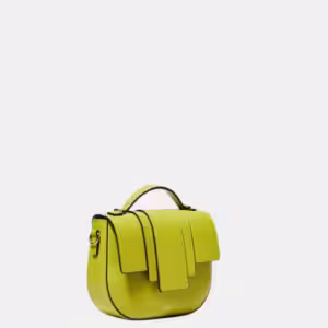 Borsa Kim pelle marmellata verde